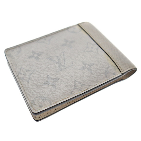 Louis Vuitton White Taigarama Multiple Off Portefeuille Wallet - Picture 1 of 6